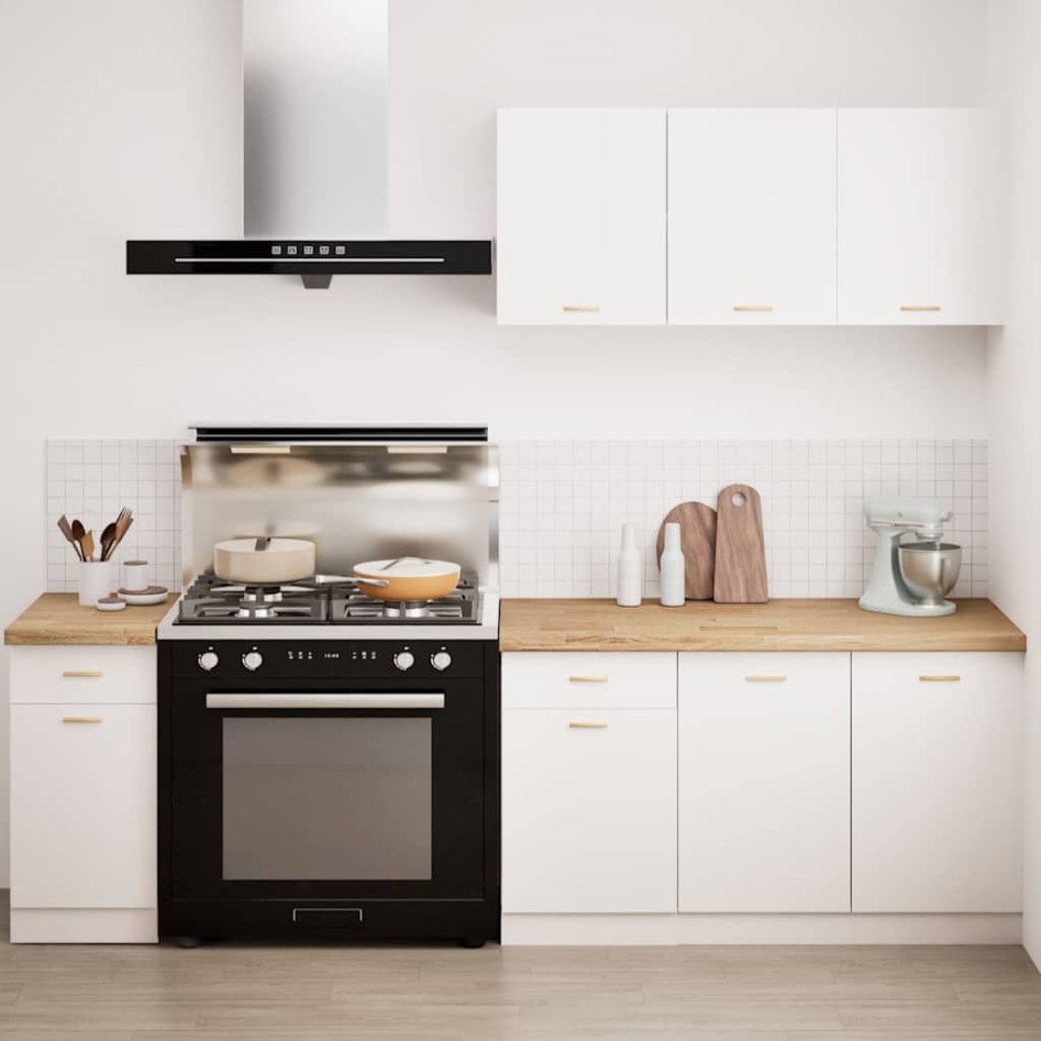 Encimera de cocina rectangular madera maciza