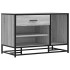 Banco zapatero madera de ingeniería gris sonoma 80x40x53,5