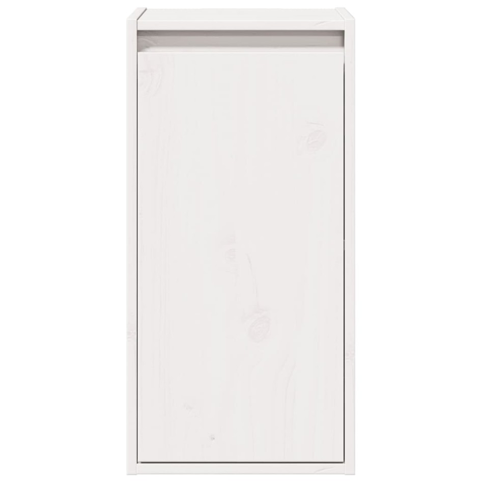 Armario de pared de madera maciza de pino blanco 30x30x60