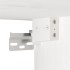 Armario de pared de madera maciza de pino blanco 30x30x60