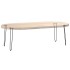 Patas de mesa tipo horquilla 4 uds acero macizo negro 72