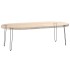 Patas de mesa tipo horquilla 4 uds acero macizo antracita 72