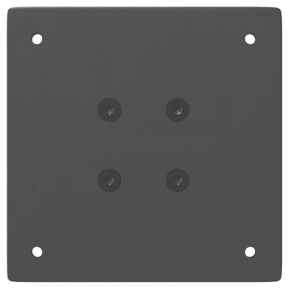 Patas para mesa de centro 4 uds acero antracita 30