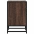 Mesitas noche 2 uds madera ingeniería marrón roble 40x31x50
