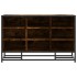 Banco zapatero madera de ingeniería roble ahumado 84x40x53,5