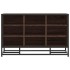 Banco zapatero madera de ingeniería marrón roble 84x40x53,5