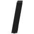 Patas de mesa de centro forma U 2uds acero negro 38x(42-43)
