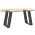 Patas para mesa de centro en forma de U 2 uds antracita