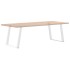 Patas para mesa de comedor en forma de U 2 uds acero