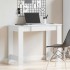 Escritorio de madera contrachapada blanco 100x45x75