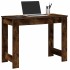 Escritorio de madera contrachapada roble ahumado 100x45x75