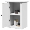 Armario de pared para baño BODO blanco 44x30x60 cm