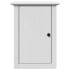Armario de pared para baño BODO blanco 44x30x60