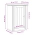 Armario de pared para baño BODO blanco 44x30x60