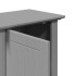 Armario de pared para baño BODO gris 44x30x60