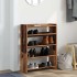 Mueble zapatero madera contrachapada madera vieja 60x25x81