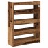 Mueble zapatero madera contrachapada madera vieja 60x25x81