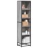 Estantería madera ingeniería gris sonoma 40x35x170,5