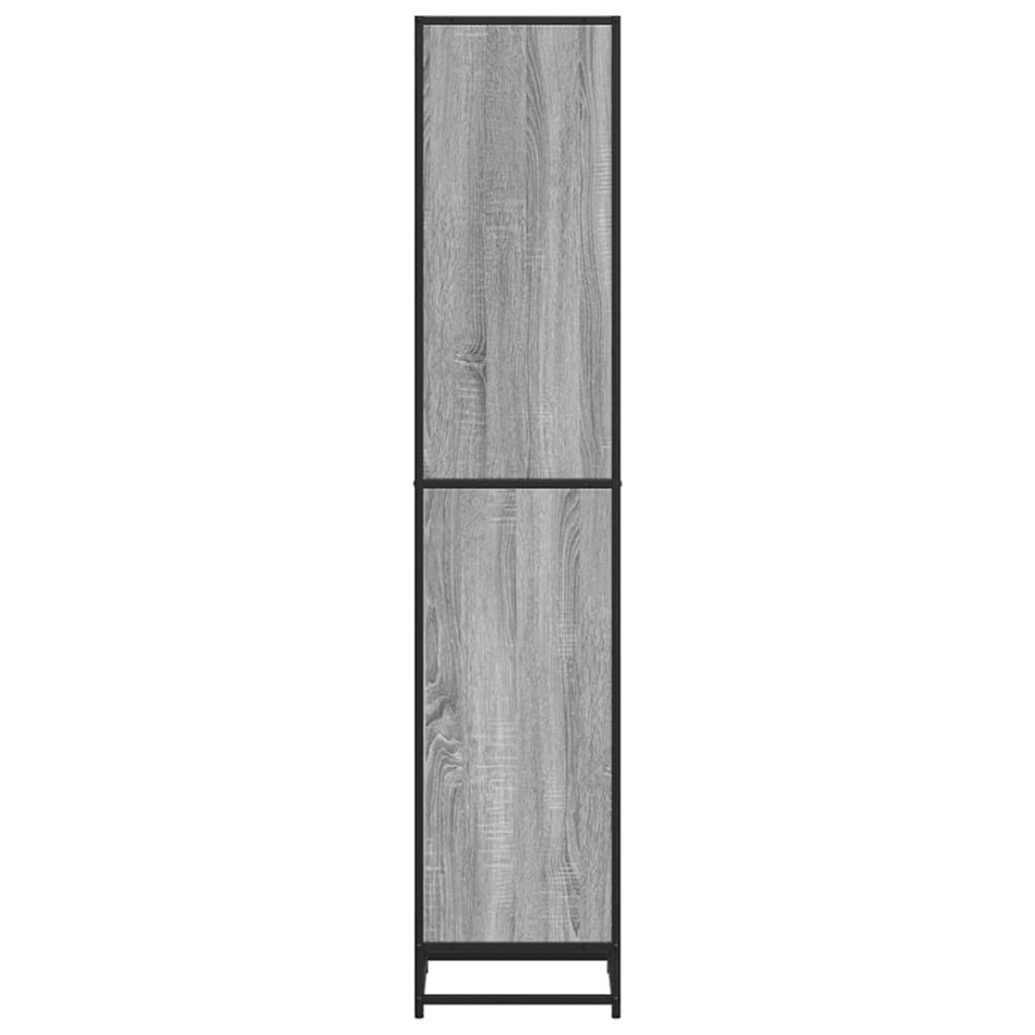 Estantería madera ingeniería gris sonoma 40x35x170,5