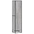 Estantería madera ingeniería gris sonoma 40x35x170,5
