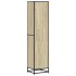 Estantería madera contrachapada color roble 40x35x170,5