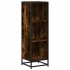 Estantería madera de ingeniería roble ahumado 33,5x33x107,5