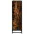 Estantería madera de ingeniería roble ahumado 33,5x33x107,5