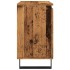 Armario de baño madera de ingeniería envejecida 58x33x60
