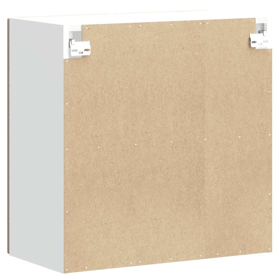 Armario de pared para cocina puerta cristal Porto roble