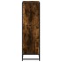 Estantería madera de ingeniería roble ahumado 65,5x33x107,5