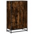 Estantería madera de ingeniería roble ahumado 65,5x33x107,5