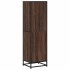 Estantería madera de ingeniería color marrón roble 40x35x139