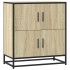 Aparador madera ingeniería roble Sonoma 68x35x76