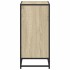Estantería madera de ingeniería color roble sonoma 60x35x76