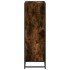 Estantería madera ingeniería color roble ahumado 60x35x107,5