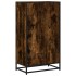 Estantería madera ingeniería color roble ahumado 60x35x107,5