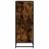 Zapatero madera contrachapada roble ahumado 48x38x97,5