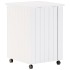 Cesta ropa sucia con ruedas RANA madera pino blanca 45x45x64