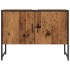 Mueble de lavabo madera de ingeniería envejecida 80x33x60