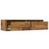 Mueble de TV con luces LED envejecida 100X35,5x25