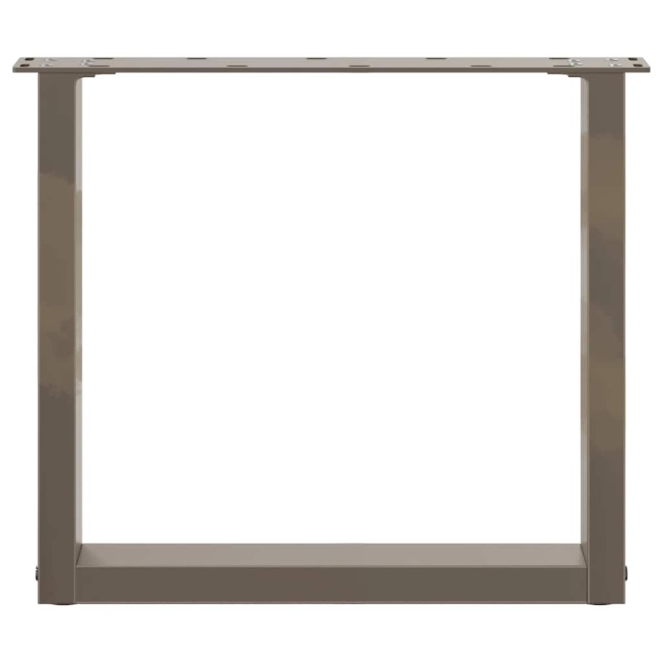 Patas para mesa de centro en forma de U 2 uds antracita