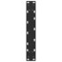 Patas de mesa de centro forma U 2uds acero negro 38x(42-43)