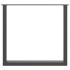 Patas mesa centro forma U 2uds antracita 80x(72-73)cm