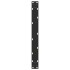 Patas de mesa de centro forma U 2uds acero negro 70x(30-31)