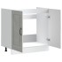 Mueble bajo para fregadero Kalmar gris hormigón 80x46x81,5