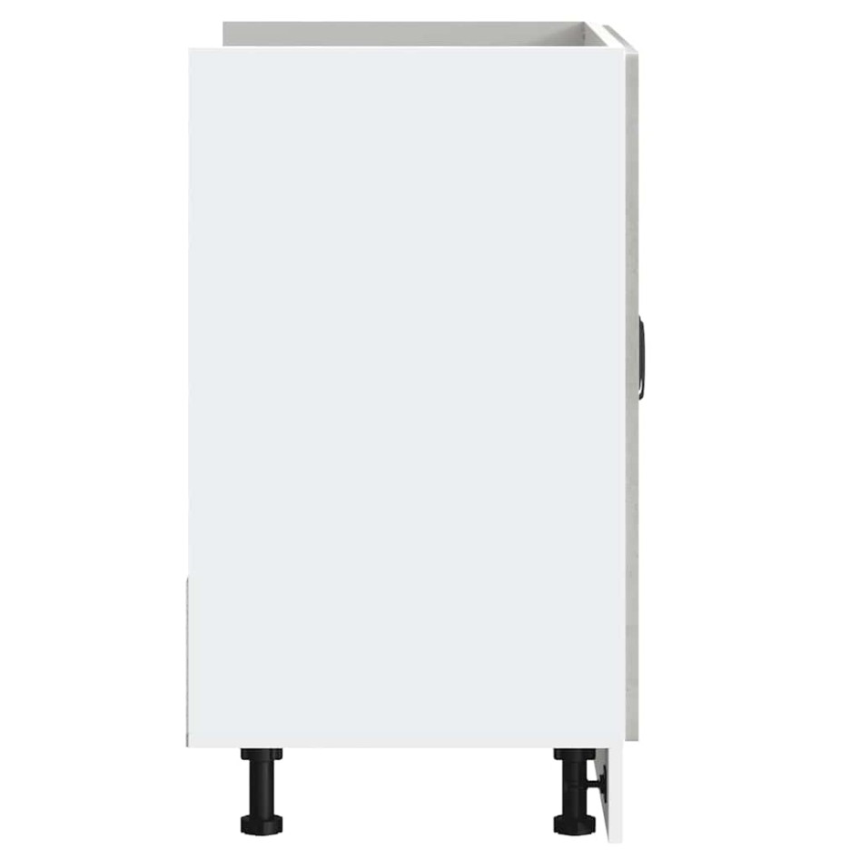 Mueble bajo para fregadero Kalmar gris hormigón 80x46x81,5