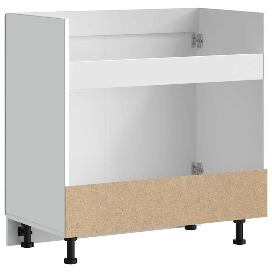 Mueble bajo para fregadero Kalmar gris hormigón 80x46x81,5