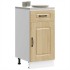 Mueble bajo de cocina Kalmar madera ingeniería de roble