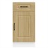 Mueble bajo de cocina Kalmar madera ingeniería de roble
