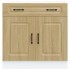Mueble bajo de cocina Kalmar madera ingeniería de roble